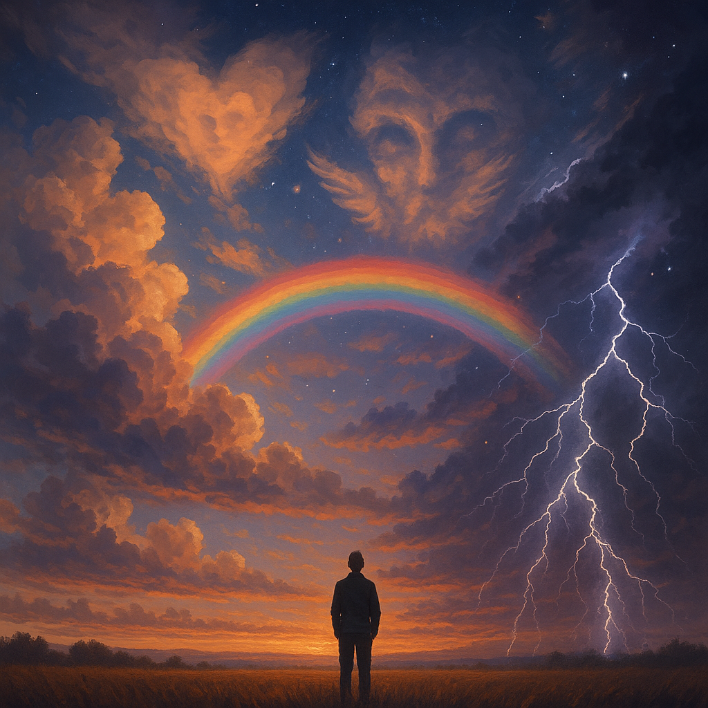 Nubes, arcoíris y fenómenos del cielo