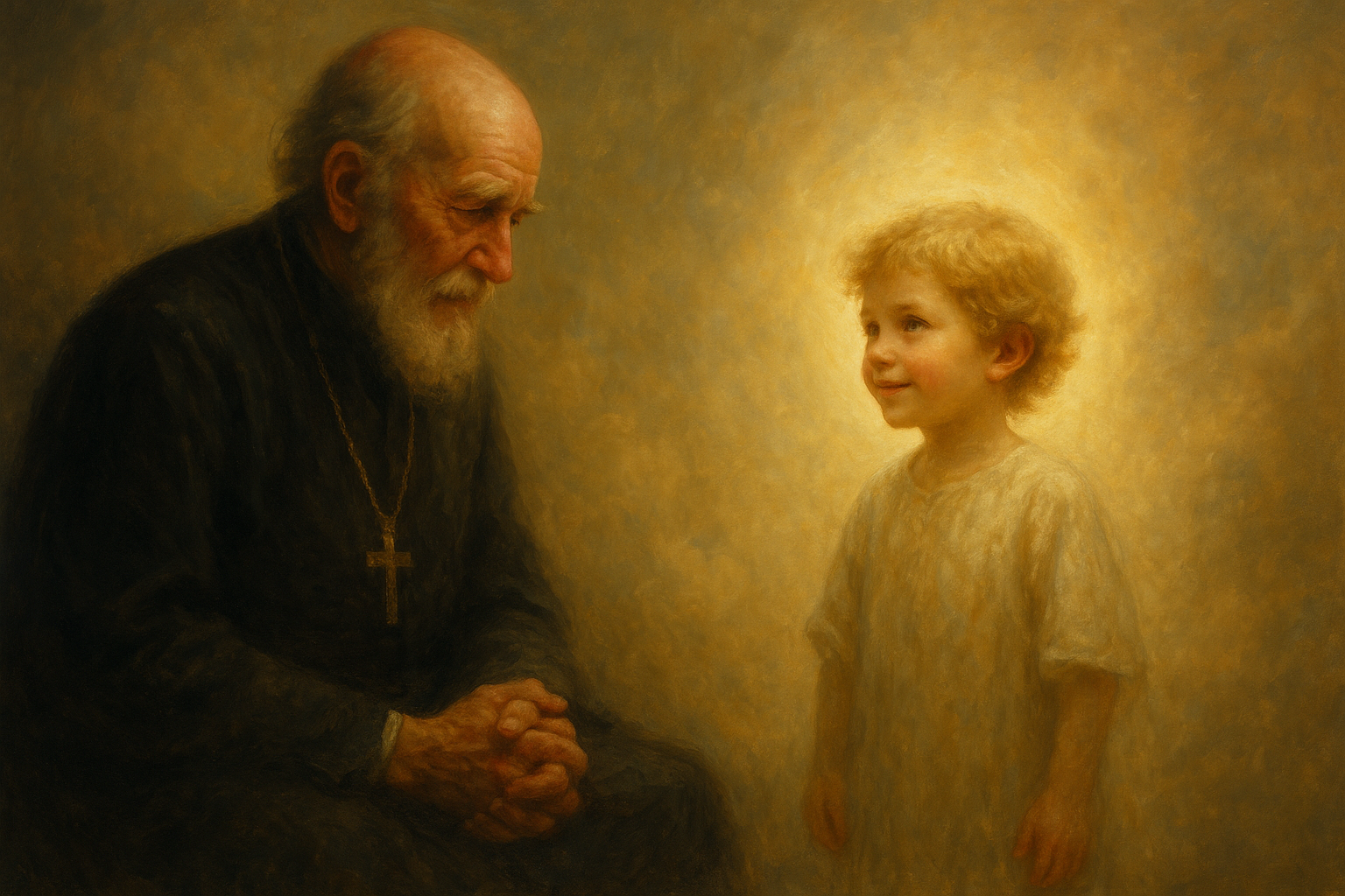 El sacerdote y su sombra: una lección de humildad