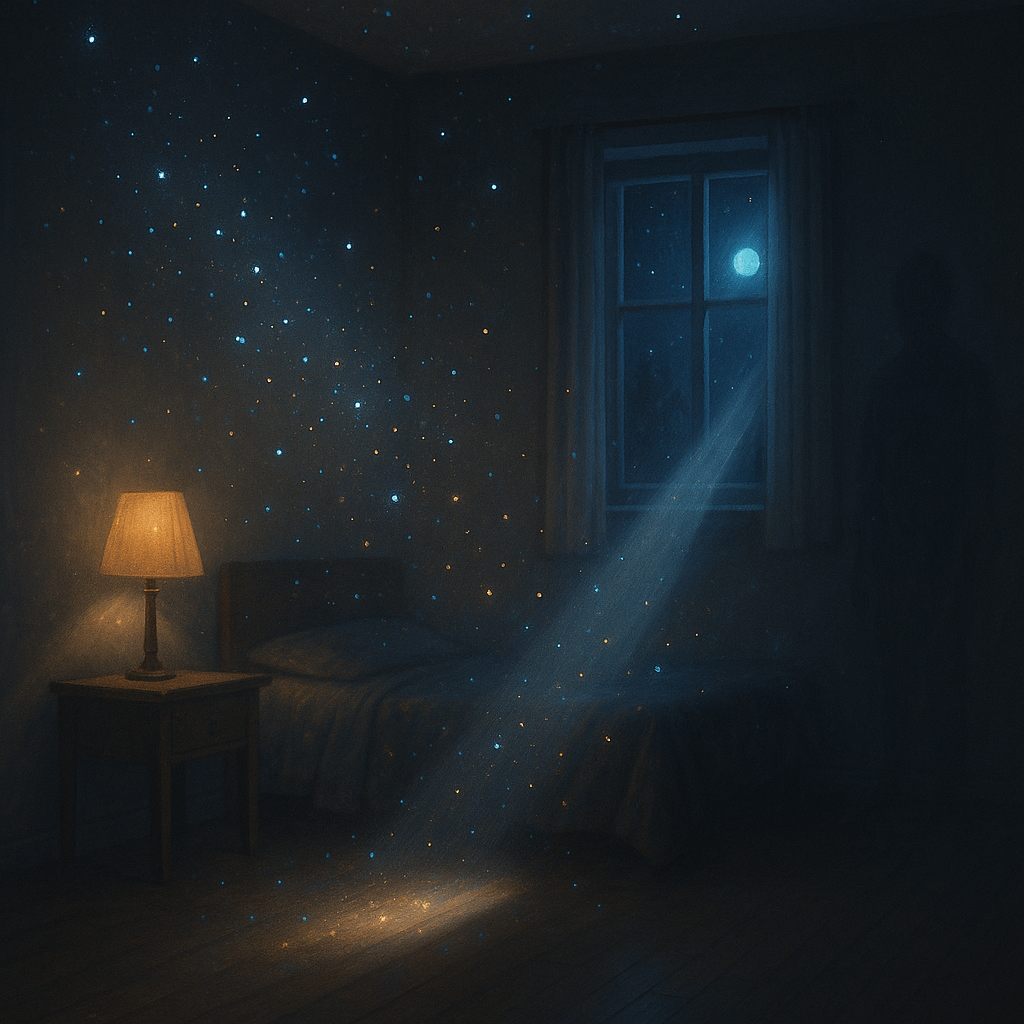 Luces, destellos y sombras que aparecen sin explicación